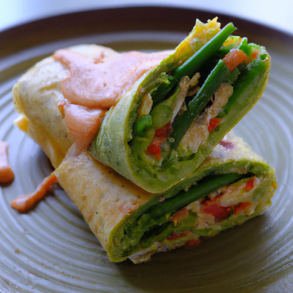 Home 3 Effortless Veggie Omelette Roll